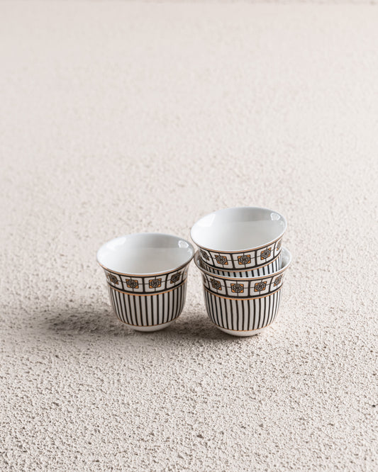 Elan Arabic coffee cups set