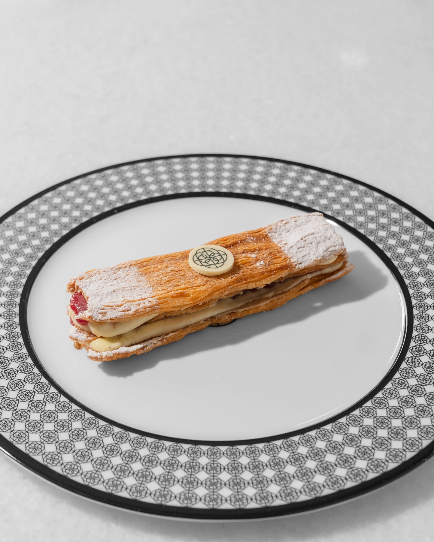 Deux Millefueille Raspberry