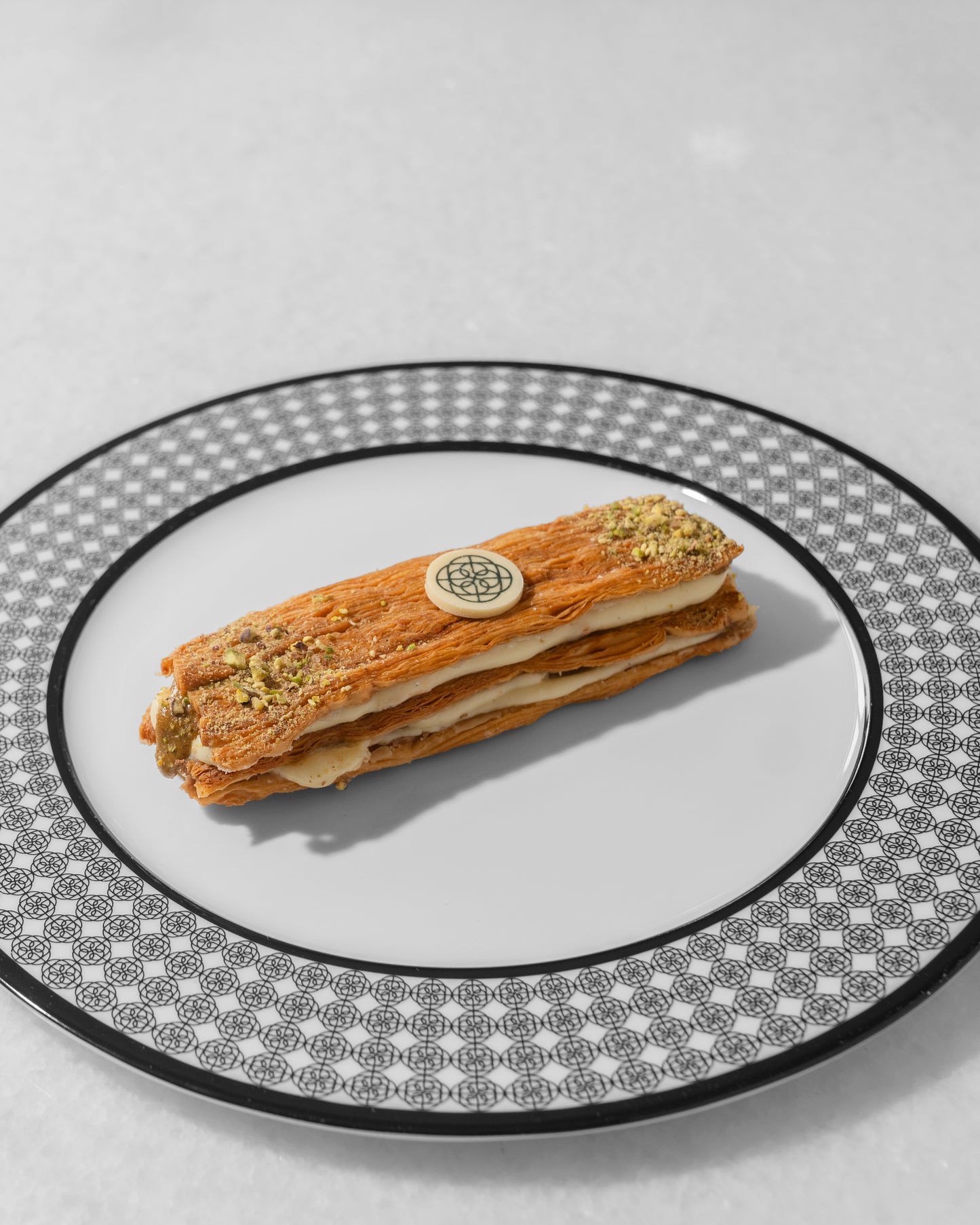 Deux Millefueille Pistachio