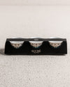 Teal Arabic coffee cups set