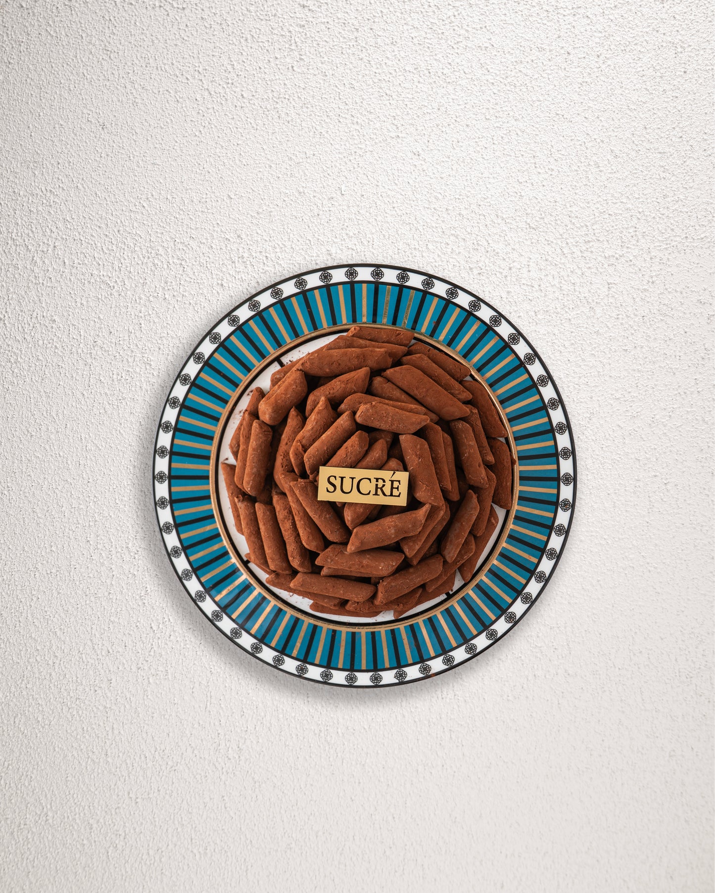 Teal Tray - Pecan Truffle