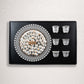Elan Chocolate tray with 6 Arabic coffee cups