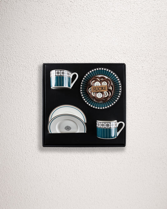 Teal 2 Tea cups