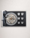 Elan Chocolate tray with 6 Arabic coffee cups