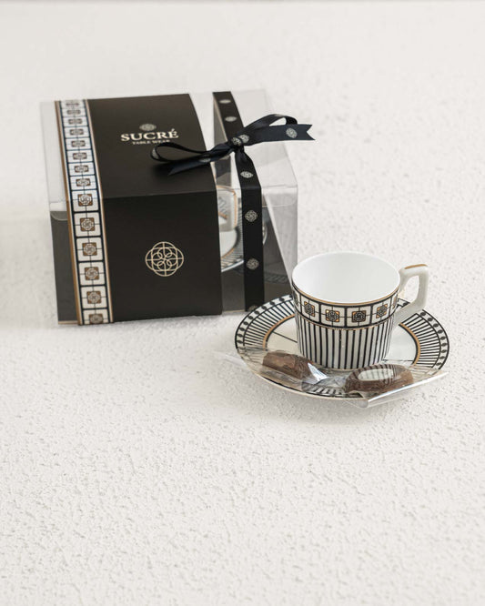 Elan Espresso cup with chocolate